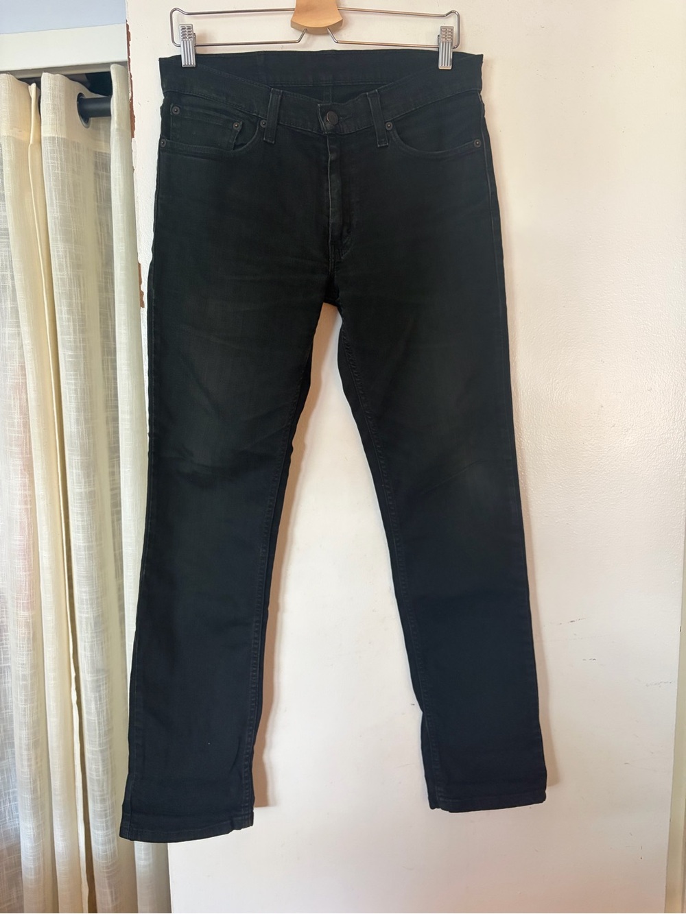 Men's Black Slim Jeans